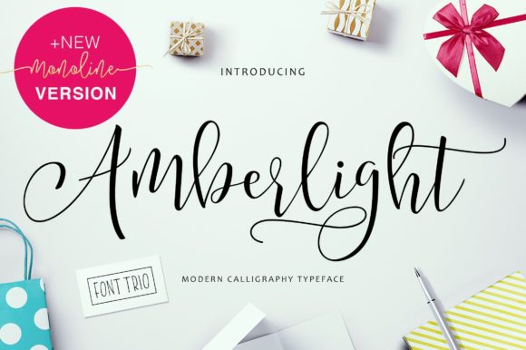 Amberlight: A Script Font for Elegant Web Design