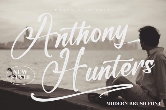 Anthony Hunters: A Handwritten Font That Feels Both Classic and Modern