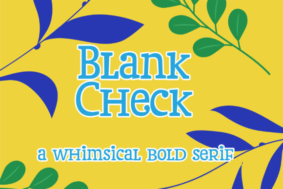 Blank Check: The Font That Boosted My Bakery’s Brand