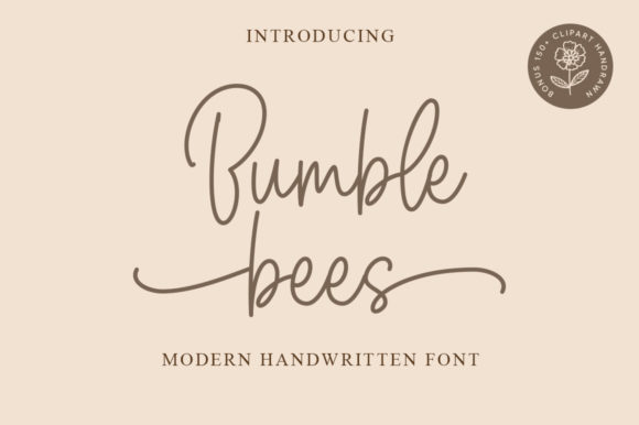Bumble Bees: The Perfect Font for Elevating Your Brand