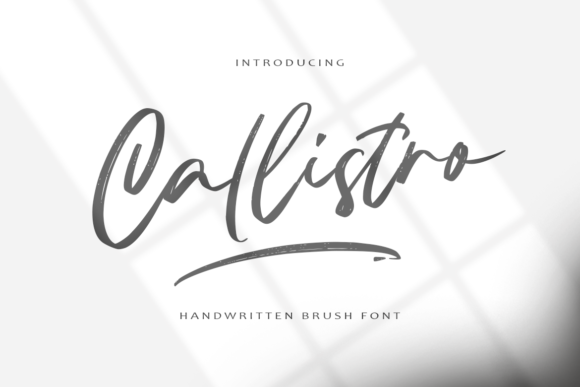 Callistro: A Script Font That Elevates Digital Branding