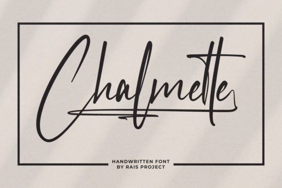Chalmette: A Script Font for Impactful Digital Design