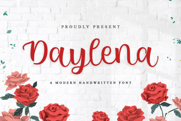 Daylena: A Script Font with Grace and Purpose