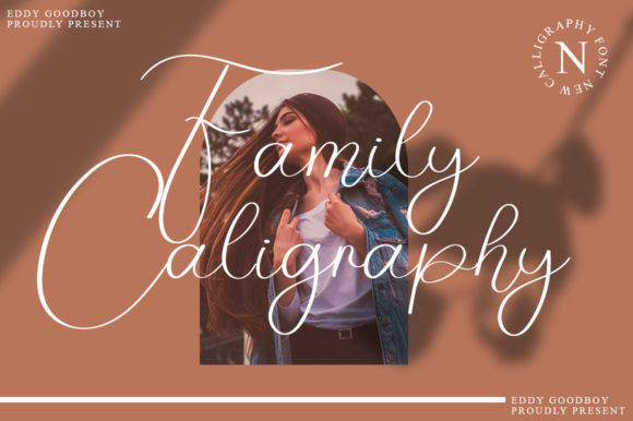 Family Caligraphy: A Font That Adds Elegance to Branding