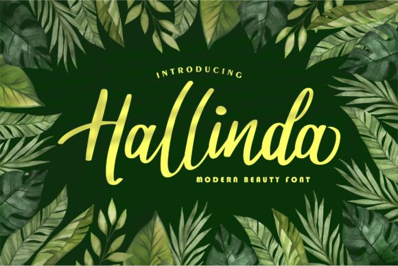 Hallinda: A Script Font with Timeless Elegance