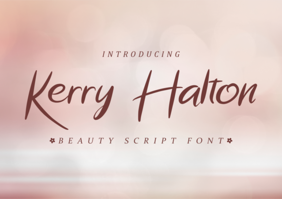 Kerry Halton: A Script Font for Impactful Digital Design