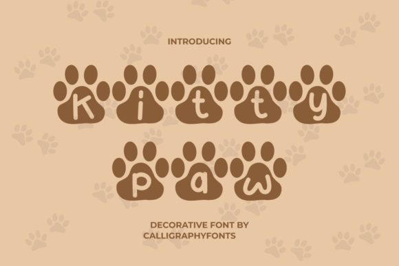 Kitty Paw: A Font That Brings Playfulness to Every Project