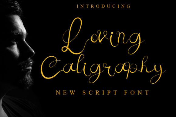 Loving Caligraphy: A Script Font for Elegant Digital Design