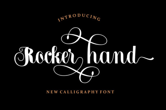 Rocker Hand: The Font That Elevates Your Brand
