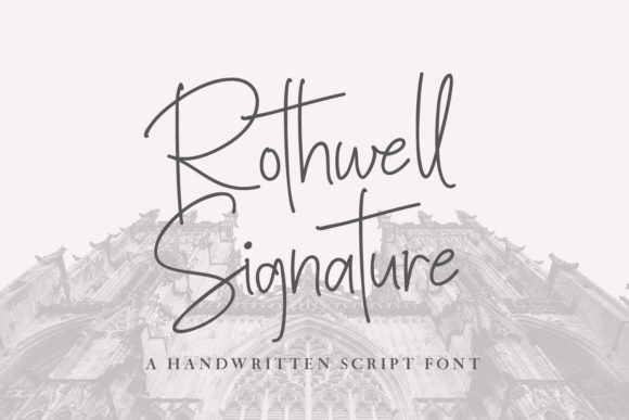Rothwell Signature: A Script Font for Impactful Branding