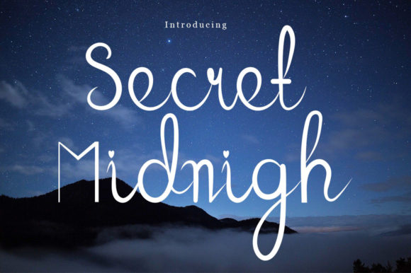 Secret Midnigh: A Font That Elevates Branding